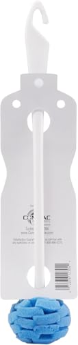 Compac Home Water Bottle Wand 12 inch Long Handle Sponge Petals Brush/Clean Thermos, Coffee Mugs, Sport Bottles, 3 Count