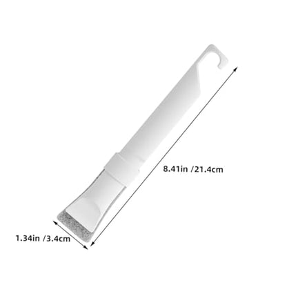 Generic 1 Set Multifunctional Grout Brush Compact Cleaning Tool for Tight Spaces Kitchen Bathroom Sinks and Window Tracks Includes Detachable Scraper for Versatile Use