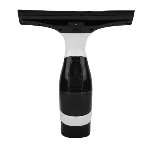 Window Vacuum, 1.2KPa Suction 11 Inch Soft Silicone Vane/Wing Cordless, Window Squeegee, Electric Cleaner with Removable 150ml Water Tank for Mirrors Tiles Shower Glass Surfaces