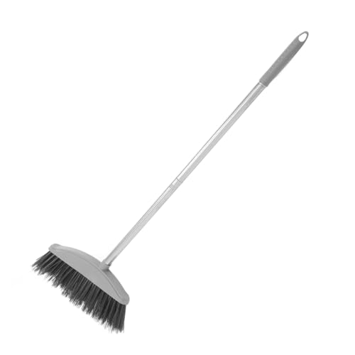 COLLBATH Long Handle Floor Cleaning Broom Heavy Duty Handheld Broom for Pet Hair Soft Bristles
