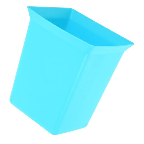 Unomor Portable Plastic Storage Basket for Organizing Tools Sky- Cleaning for Bathroom Hotel Housekeeping and Multi-purpose Use Handy Utility Bin for - color: Sky-blue