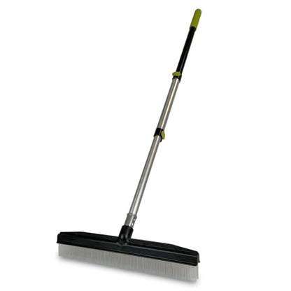 Room Groom Carpet Rake and Groomer with Telescoping 54 Inch Adjustable Handle, Portable Design, Carpet Brush Ideal for Pet Hair, Refreshing High Pile Carpets, Rugs, and Artificial Turf - style: Original