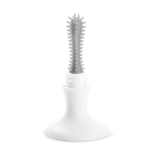 Munchkin® Bristle™ Bottle Brush, Grey (Pack of 2) - color: Gray, size: 1 Count (Pack of 2)