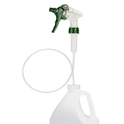 Heavy Duty Remote Extended Reach Trigger Sprayer with 36" Hose Green/White, Fits Large Containers and 1 Gallon Odor Commander Refill Bottles with 38-400 Neck Size