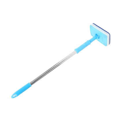 Toyvian Adjustable Long Handle Aquarium Cleaning Brush Versatile Fish Tank Scraper Tool for Glass Cleaning and Design for Easy Maintenance