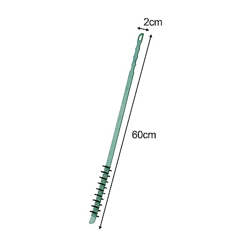 Dryer Vent Cleaner Brush Nylon Double Side Brush Long Flexible Refrigerator Coil Brush for Household Cleaning (Green) - color: Green