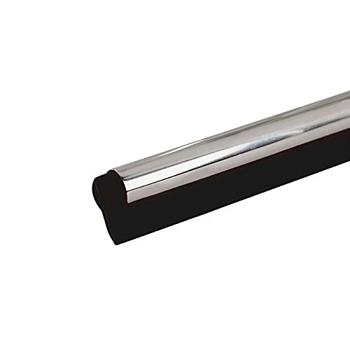 Shower Squeegee,Extendable Handle Stainless Steel Window Glass Cleaner Wiper Bathroom Mirror Brush for Shower Doors, Bathroom,Window,Car Glass