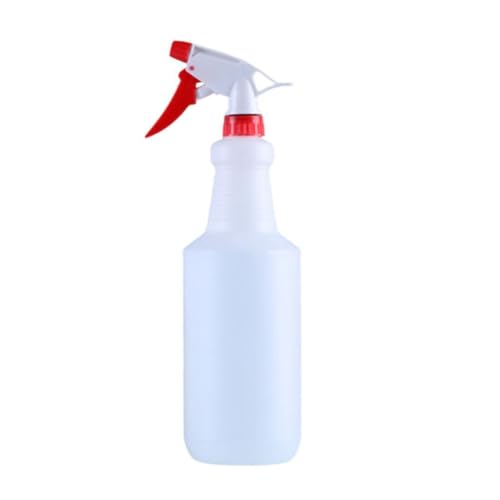 Spray Bottle Adjustable Empty Reusable, Manual Mister Bottle 1000ml (33.8 oz), Water Sprayer Heavy Duty PP Plastic for Industrial, Cooking, Commercial Use