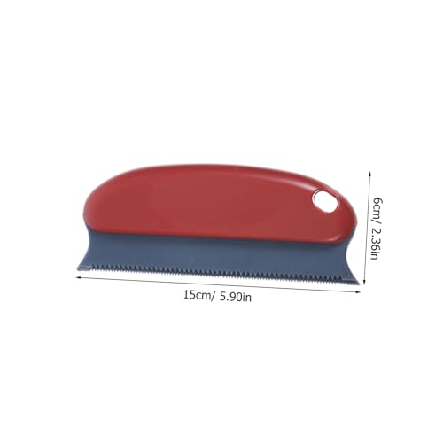 2pcs Tool for Furniture and Carpets Portable Carpet Scraper and Rake for Effortless Lint and Hair Removal from Rugs and Clothing Brick