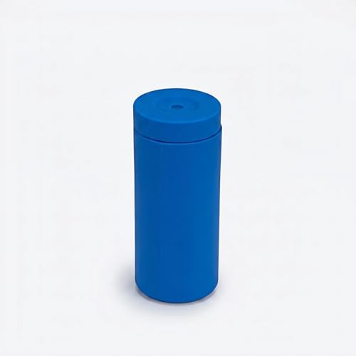 Dish Soap Dispenser for Kitchen, Silicone Squeeze Bottle for Dish Detergent (Blue) - color: Blue