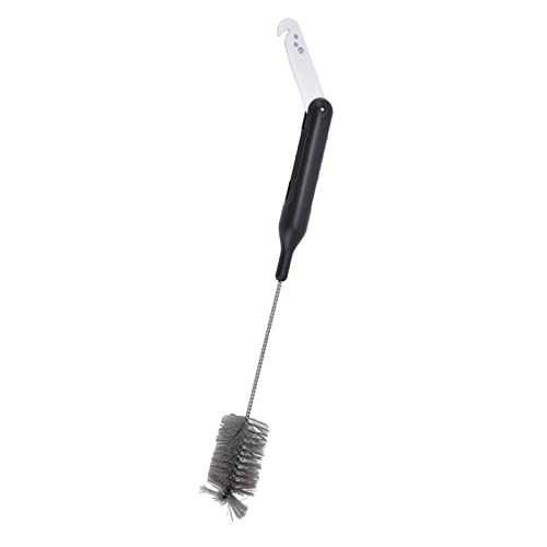 Generic Long Bottle Brush, Multipurpose Durable Aluminum Alloy ABS Material, with Bendable Deep Design, for Brief Water Tank Small Appliances