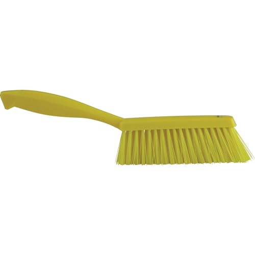 Vikan 45896 Brush,Hand,Medium,14",PP/PBT,Yellow - color: Yellow, size: 4589