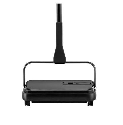 Carpet Sweeper - 7.87" Manual Floor Sweeper for Hardwood, Laminate, Rugs - Non-Electric Dustpan with Comb - Home Office Cleaning
