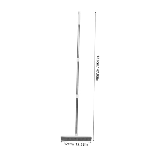 Squeegee Hair Removal Mop Floor Squeegee for Pet Hair Water Removal Heavy Duty Multi Functional Cleaning Tool for Home Supplies