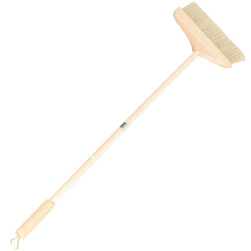 Long Handle Dust Broom with Soft Bristles Portable Indoor Cleaning Tool for Efficient Floor Dust Removal Detachable Design for Easy Storage for Home and Office Use