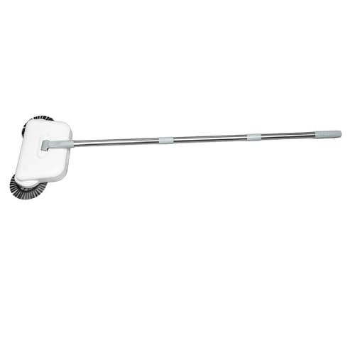 Carpet Sweeper Handheld Sweeper 2 in Hand Push for Hardwood Tile Floors 360 Rotating Manual Wet Dry Mop Lightweight Quiet Sweeping Ideal for Quick