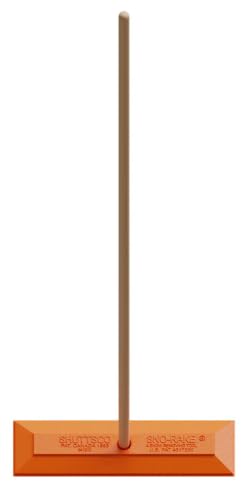 Commercial SHUTTSCO Heavy Duty Snow SNO RAKE Brush Broom Vinyl Coated Scratch Free Plastic for CAR LOT AUTO DEALERSHIP Dealer Supplies