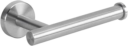 NearMoon Bathroom Toilet Paper Holder, Premium SUS304 Stainless Steel Rustproof Wall Mounted Toilet Roll Holder for Bathroom, Kitchen (1 Pack, Brushed Nickel) - color: Brushed Nickel