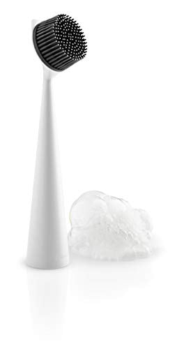 EVA SOLO | Dishbrush Silicone | Robust Washing-up Brush with a Practical & Effective Kitchen Scrubber Edge | Multipurpose Cleaning Brush | Danish Design, Functionality & Quality | Marble Grey - color: Marble Grey