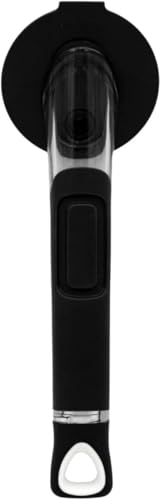 The Original Smiling Handle with Soap Dispensing for Scrub Daddy Sponges & Scrub Moji Sponges with Smilyeez Smile Caddy & Dishwand with 2 Scrub Brushes (Black) - style: Black with Brush Dishwand