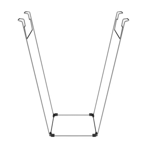 Bag Buddy Trash Bag Holder for 55 Gallon Contractor Trash Bags or 30 Gallon Kraft Yard Bags - Ideal for Yard Work, Site Cleanup, Parties & Events - Heavy Duty Waste Frame - Qty 1 - size: 55 Gallon