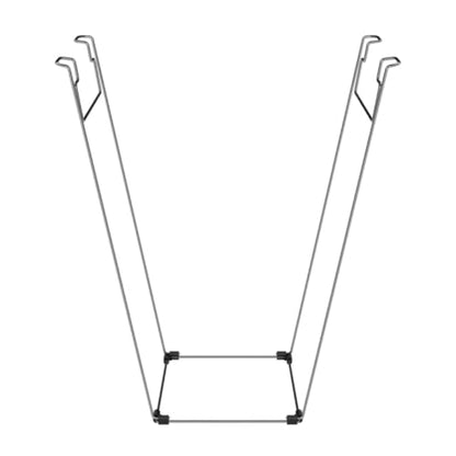 Bag Buddy Trash Bag Holder for 55 Gallon Contractor Trash Bags or 30 Gallon Kraft Yard Bags - Ideal for Yard Work, Site Cleanup, Parties & Events - Heavy Duty Waste Frame - Qty 1 - size: 55 Gallon