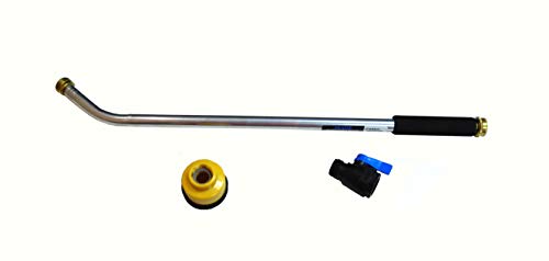 Grower's Solution 24” Long Watering Wand – 750 PL Lemonhead Waterbreaker – Full Flow Shut Off Valve – 1 Complete Set
