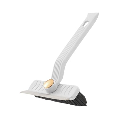 360° Rotating Gap Cleaning Brush - Multi-Purpose Hard Bristle Crevice Brush for Kitchen, Bathroom, Home, 9.45"x5.12"x1.97" (White) - color: White