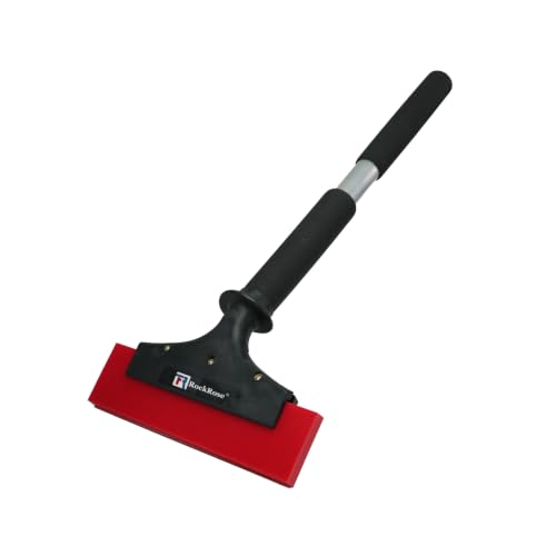 RockRose Auto-Stretch Squeegee Premium 8 Inch Extended Squeegee Handle for Architecture Window Tools - Long Reach Window Tint Squeegee for Flat Glass - color: 15.7" Handle, size: Pack of 1