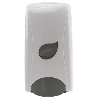 Winco Pur-Clean Manual Foam Soap Dispenser, 35 Ounces, White - color: White, style: Manual Foam