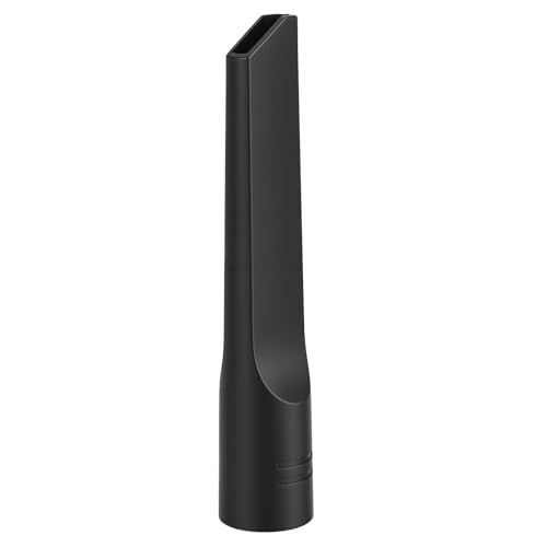 Tbest Universal Vacuum Crevice Tool, 35mm Flat Cleaner Nozzle for Car Detailing & Hard to Reach Areas, Durable Flexible Vacuum Attachment for Sofa, Keyboard, Vents, Under Furniture