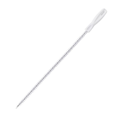 Multi-Purpose Drain Snake Cleaner Tool - Flexible Pipe Clog Remover for Kitchen Sink, Bathroom Tub, Toilet, Shower Drain | Hair & Debris Unclogger | Easy to Use Plumbing Accessory - color: White