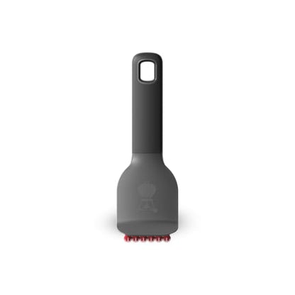 Weber Cool Clean Scraper Brush – Multipurpose Grill Brush & Scraper Safe for All Weber Grates and Cookboxes, Comfortable No-Flex Handle - Grill Accessory