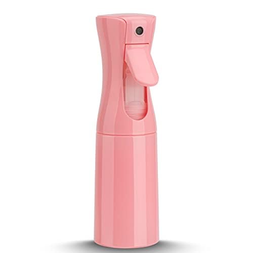 Spray Bottle for Hair (6.8OZ /200ML) Continuous Ultra Fine Mist Sprayer for Hair, Salons, Barber, Plants, Skin Care, Cleaning 1 Pack PINK - color: Pink, size: 200ml-1 Pack