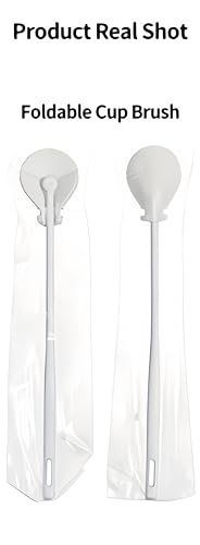 2026 Upgraded Silicone Bottle Brush, 360° Flexible Soft Bristle Long Handle Cleaner for Sports Bottles, Tumblers, Flasks and Glass Containers (3pcs) - color: 3pcs