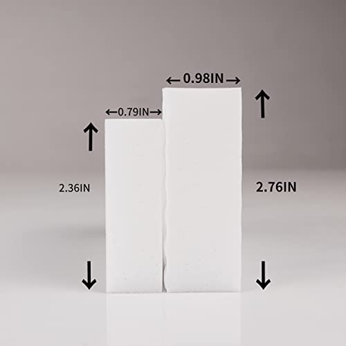 Magic Sponges Eraser,10 Pack Melamine Sponge in Bulk,2X Density,Long Lasting,Cleaning Sponge for Kitchen, Bathroom,Bathtub, Sink,Furniture, Wall Cleaner (White, 3.93x2.76x0.98in) - color: White, size: 3.93x2.76x0.98in