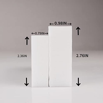 Magic Sponges Eraser,10 Pack Melamine Sponge in Bulk,2X Density,Long Lasting,Cleaning Sponge for Kitchen, Bathroom,Bathtub, Sink,Furniture, Wall Cleaner (White, 3.93x2.76x0.98in) - color: White, size: 3.93x2.76x0.98in