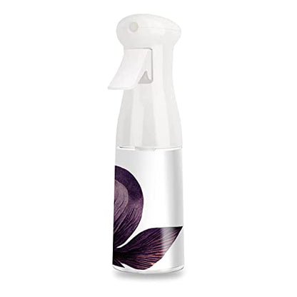 Hair Spray Bottle,Continuous Water Mister Empty Spray for Hairstyling, Cleaning, Plants, Misting and Skin Care - color: flower blue