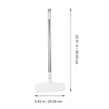 SOLUSTRE Lint Roller Long Handle Extendable Hair Sticker Roller for Pet Hair Removal on Carpet Floor Sofa with Easy Assembly and Sticky Sheets