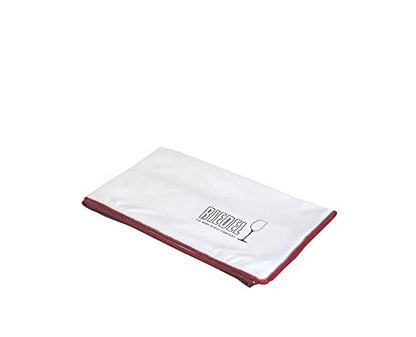 Riedel Large Microfiber Polishing Cloth for Wine Glasses (Red) - color: Red