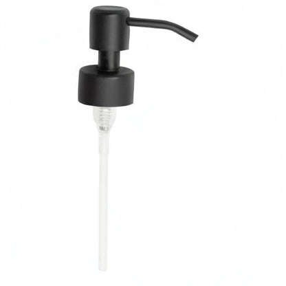 Kapitan Soap Dispenser Pump Replacement Head Black Spare Stainless Steel 28Mm Brushed Finish - size: 1 Piece - Black