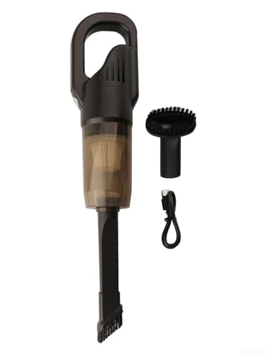 Handheld Vacuum Cleaner Cordless with Strong Suction, Rechargeable Portable Car Vacuum for Pet Hair, Home, Office and Car Interior Cleaning, Dual Filtration System, Black