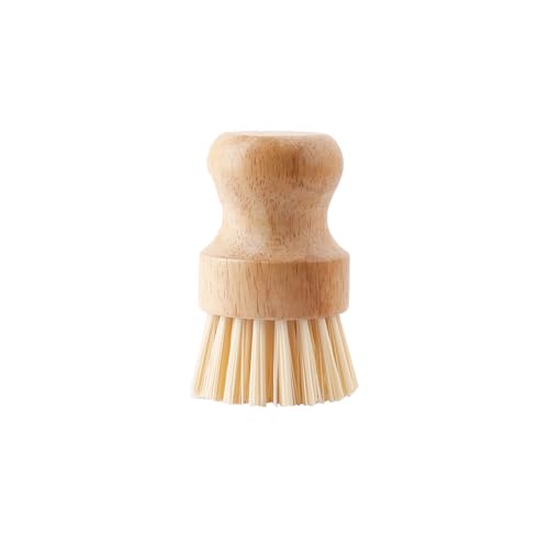 Palm Scrubber Brush for Kitchen Cleaning Brush for Dishes Kitchen Cleaning Gadgets - color: White