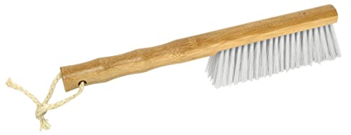 Harper Live.Love.Clean. Snap-Together Bamboo Counter Brush & Resin Dust Pan Set for Cleaning Dust, Pet Hair & Fine Dry Dirt - style: Bamboo Counter Brush & Dust Pan