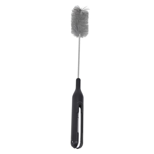 Generic Long Bottle Brush, Multipurpose Durable Aluminum Alloy ABS Material, with Bendable Deep Design, for Brief Water Tank Small Appliances