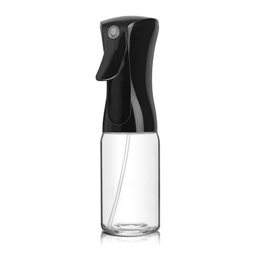 Mistifi Glass Oil Sprayer/Mister 5.1 fl oz (150ml), For Cooking Oil, Olive Oil, Soy Sauce, Vinegar, Non-Aerosol Refillable Dispenser, Spray Bottle (Set of 2) - color: Mix