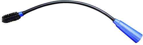 MaximalPower Universal Flexible Long Reach Crevice Tool with Fixed Brush Head for Vacuum Attachment fit 1.1"-1.5" Diameter Hose (28-38mm) for Home, Dryer, Office, Indoor Cleaning