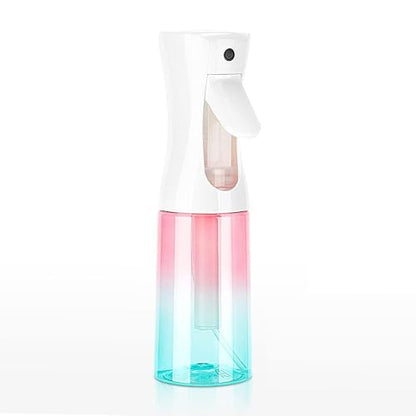 Continuous Spray Bottle, 6.8OZ /200ML Hair Mister Spray Bottle, Fine Mist for Salons,Barber, Plants, Skin Care, Cleaning(Red Blue Gradient,1 Pack) - color: Gradient Red Blue, size: 6.8 Ounces