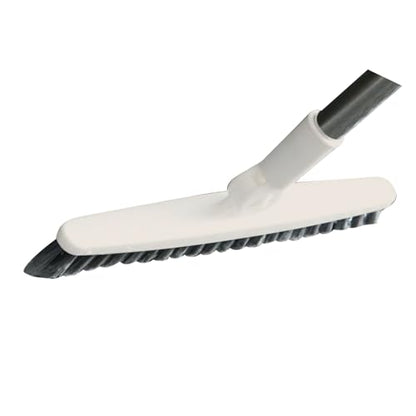 Aramox Long Handle Crevice Brush, Thoroughly Floors and Tile Grout, Effectively Remove, Easy to Hard to Corners and Drains, with Sturdy Plastic, for Bathrooms Kitchens and Toilets (Beige 88.5cm) - size: Beige 88.5cm