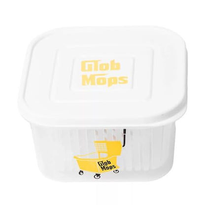 Glob Mops Square Mop Bucket w/Slotted Handled Inner Basket